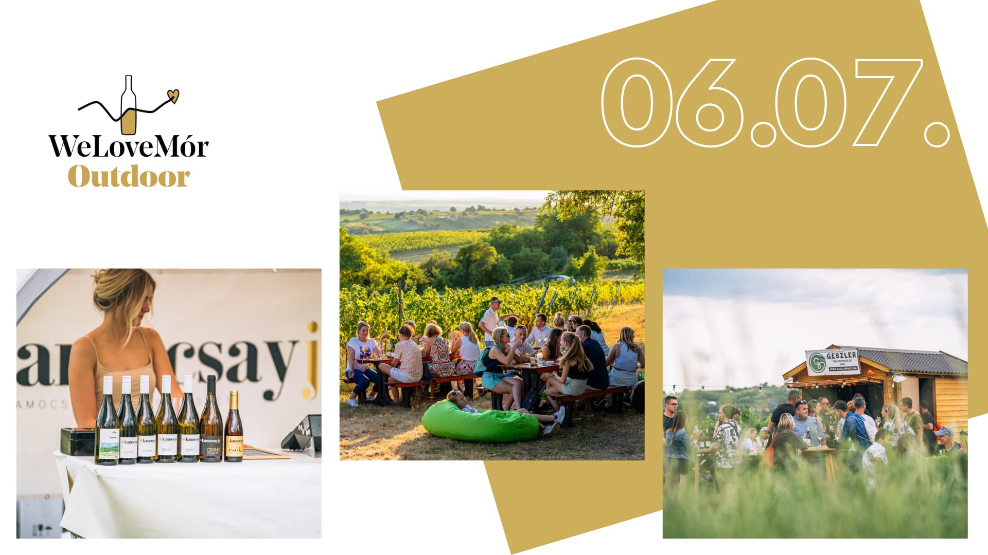 WeLoveMór Outdoor - Nyári bor-séta