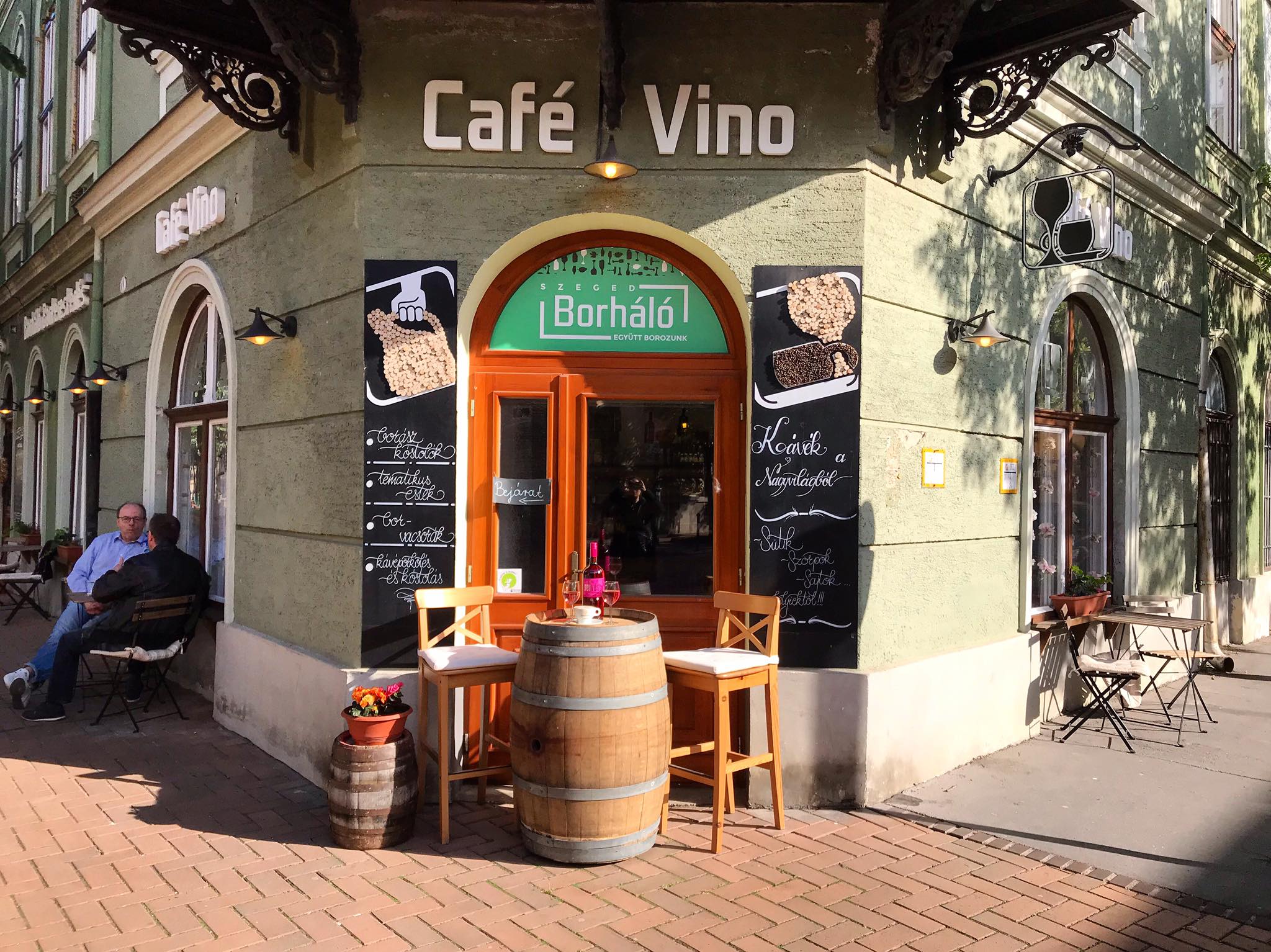 Borháló wine shop in Szeged