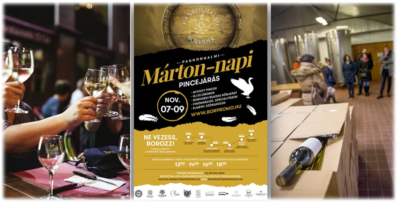 Márton-napi pincejárás Pannonhalmán