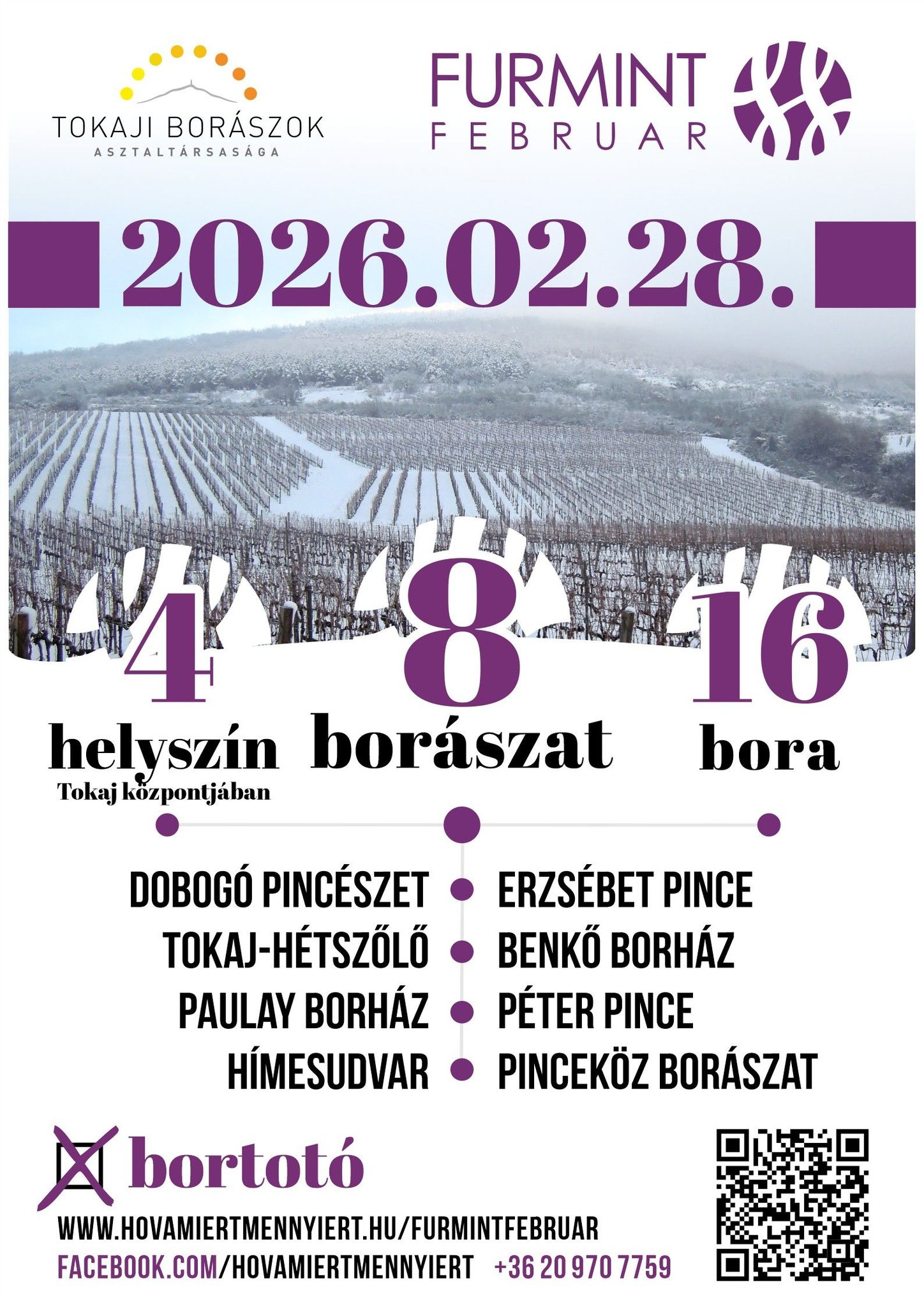 Furmint Február Tokajban 2026