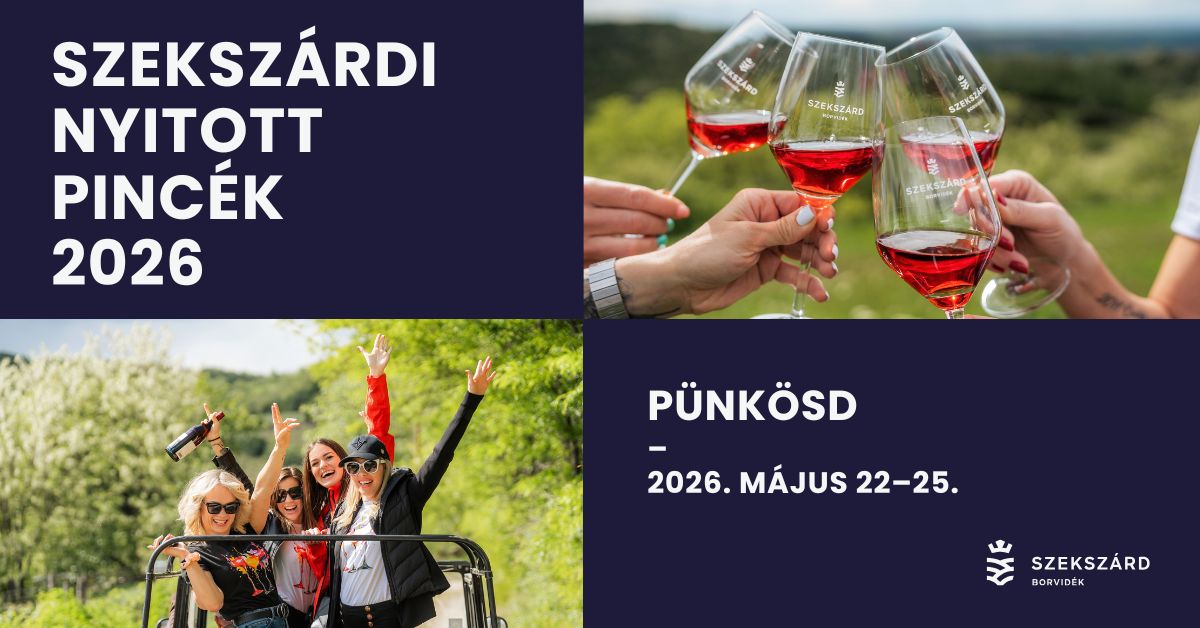 Pünkösdi Nyitott Pincék - Szekszárd banner