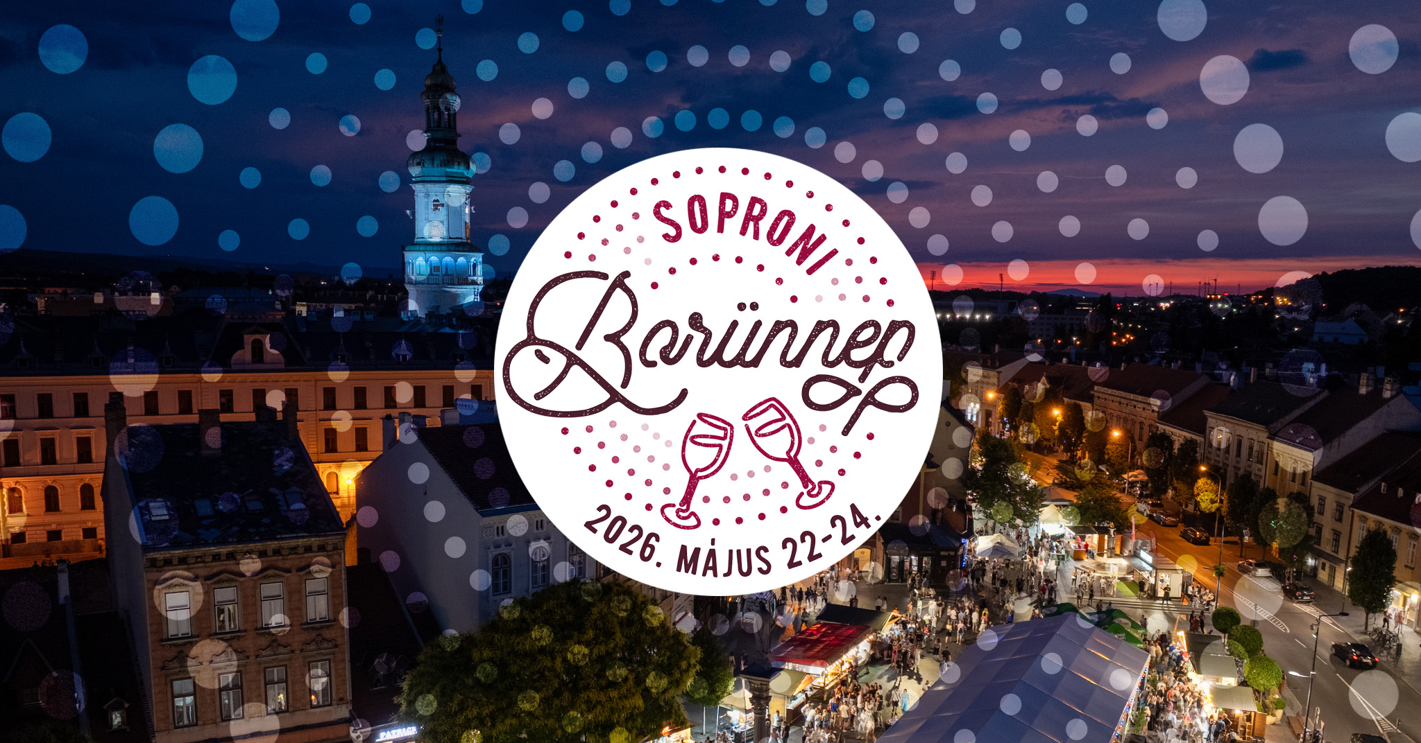 Soproni Borünnep 2026 banner