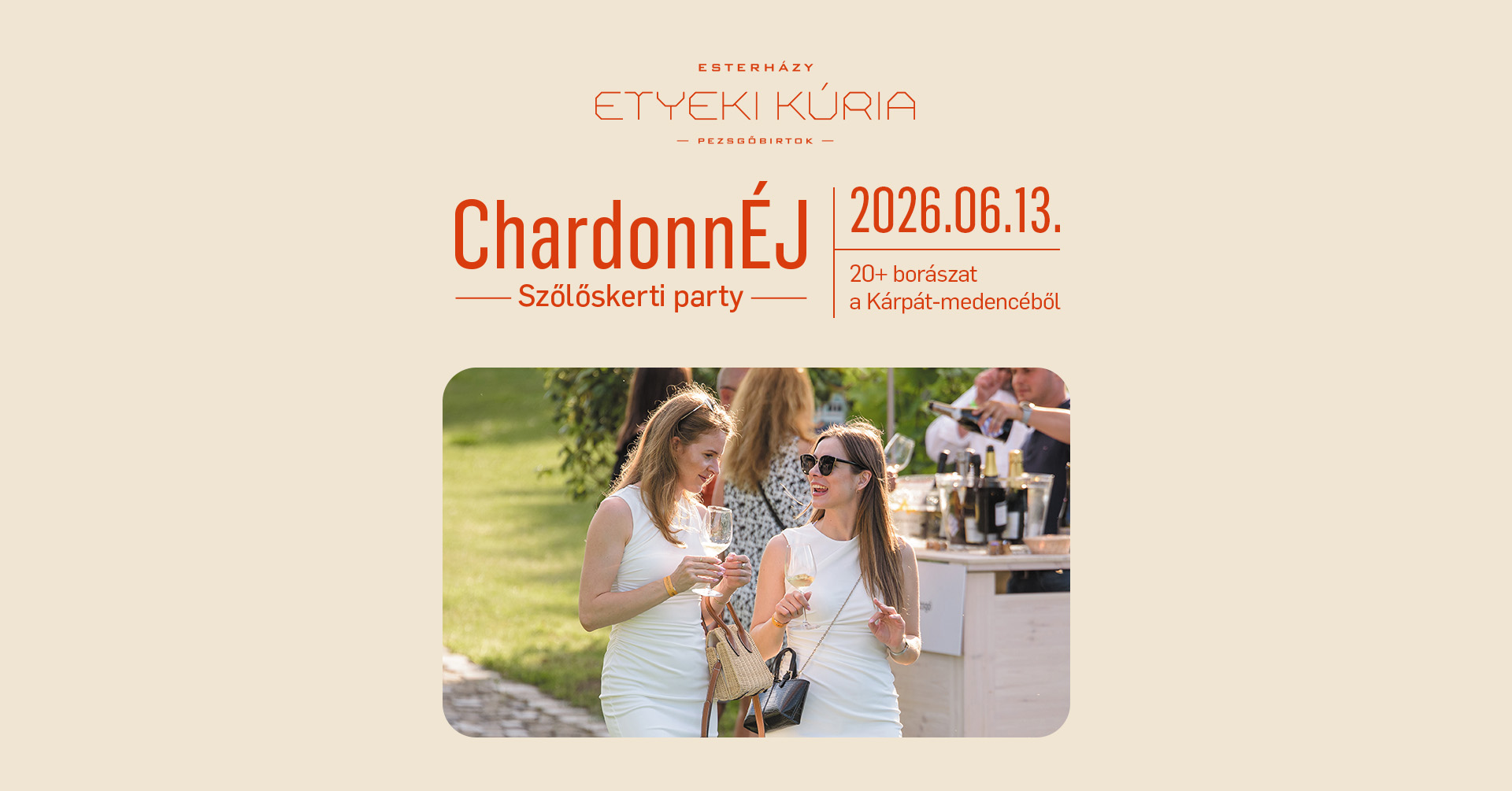 X. ChardonnÉJ – Szőlőskerti party